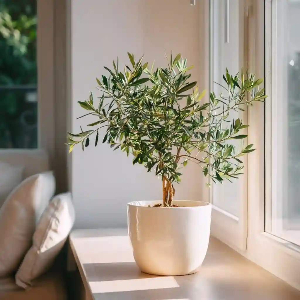 Watering Olive Trees