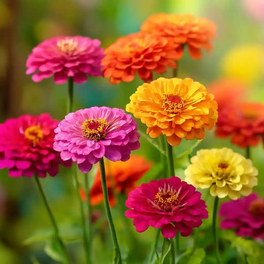  Zinnia Elegans