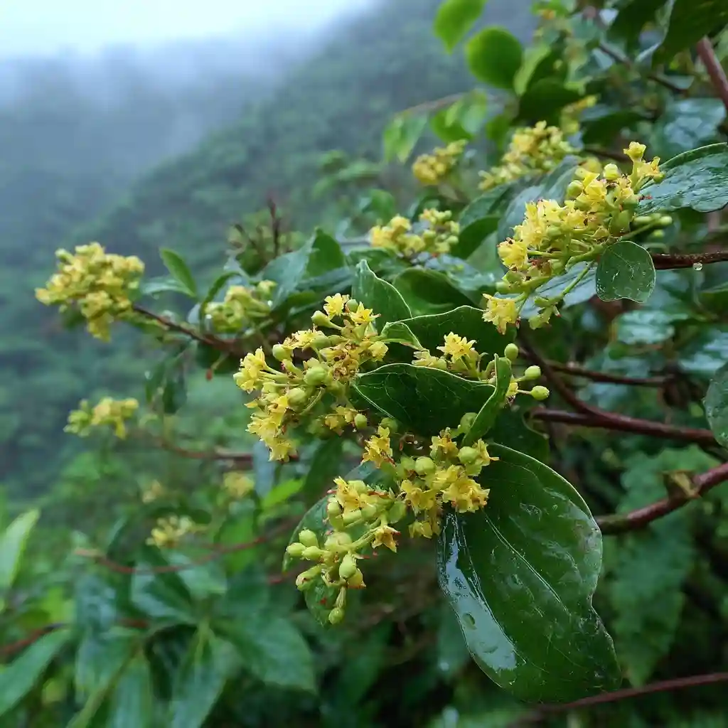Broussaisia arguta (Kanawao)