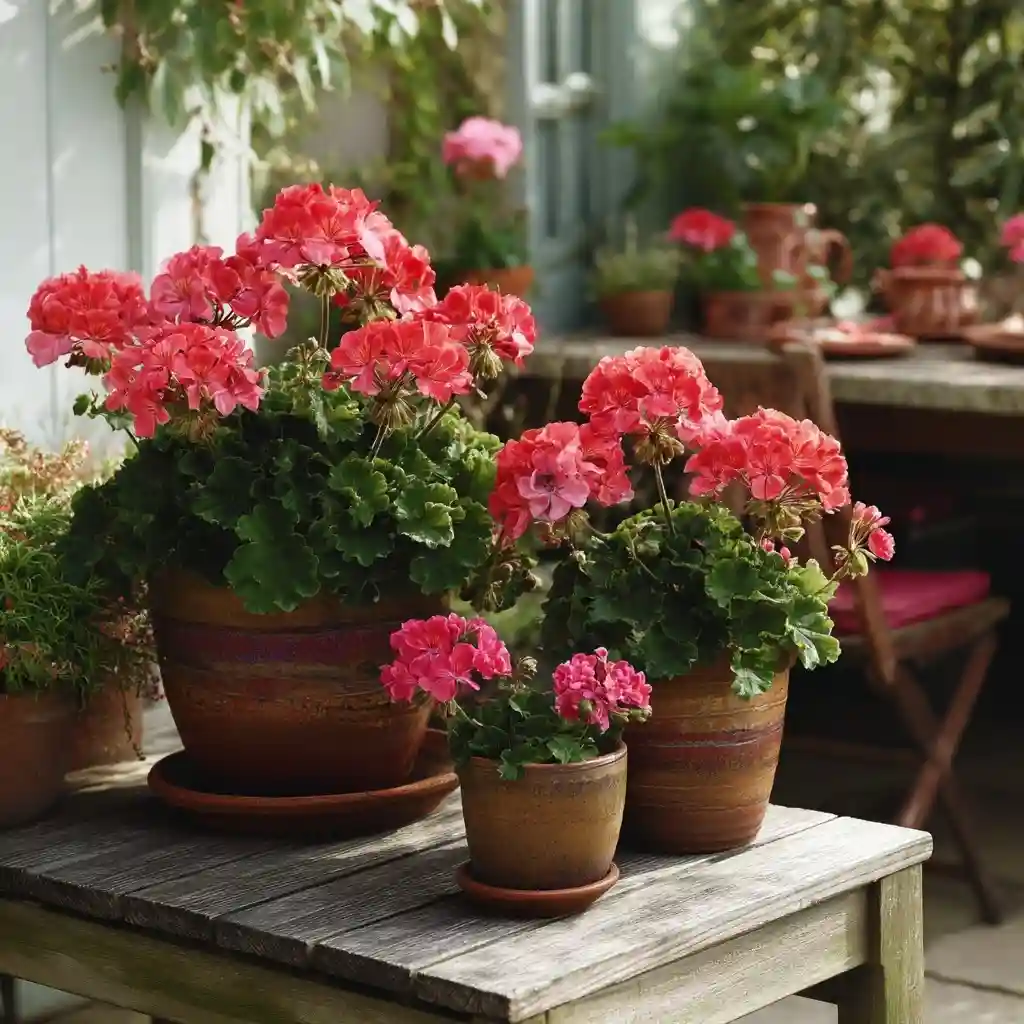Geraniums: The Cheerful Workhorses