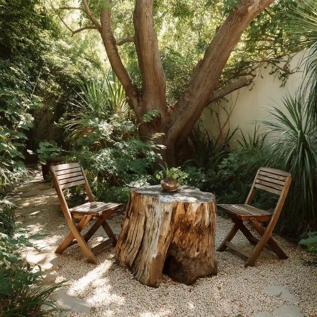 Tree Stump Table