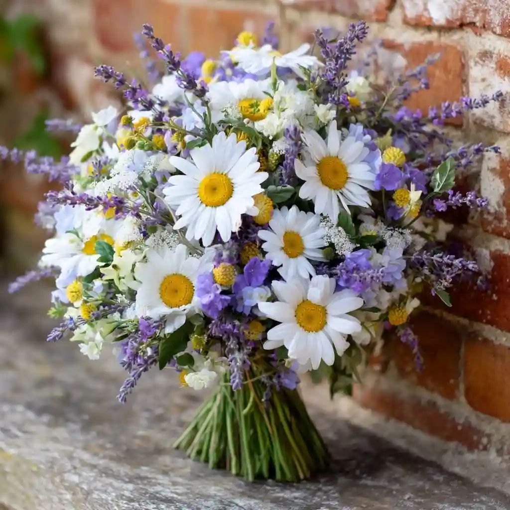 Graceful White Daisies