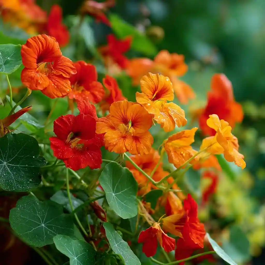 Nasturtiums: Edible Beauties