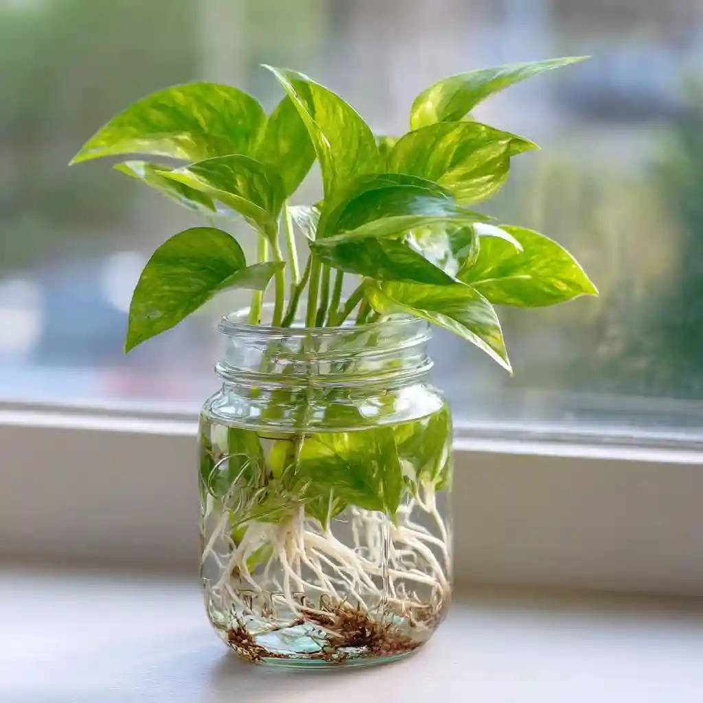 Growing Pothos in Water
