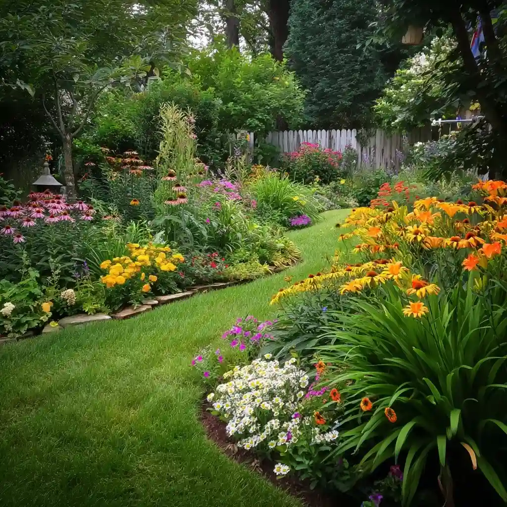 Lawn-to-Beds Makeover Plan