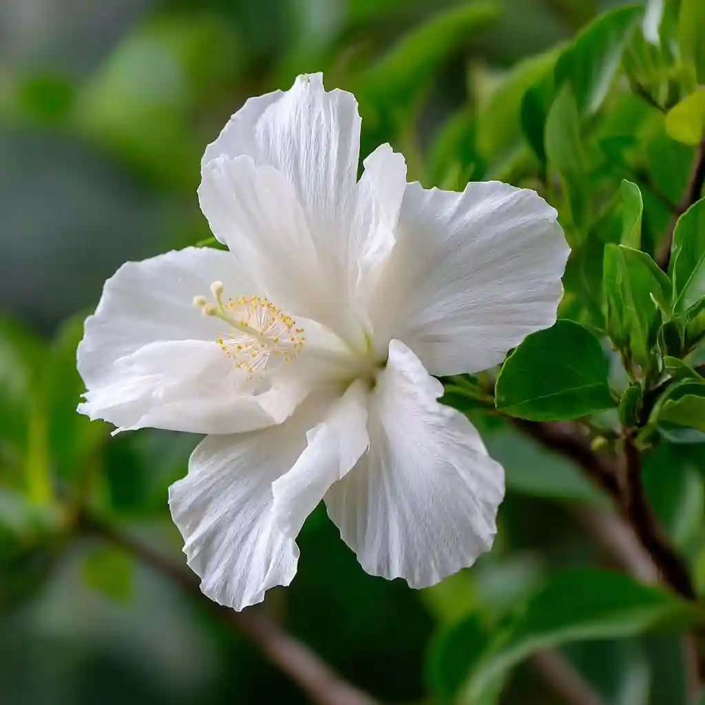 Moloka’i White Hibiscus