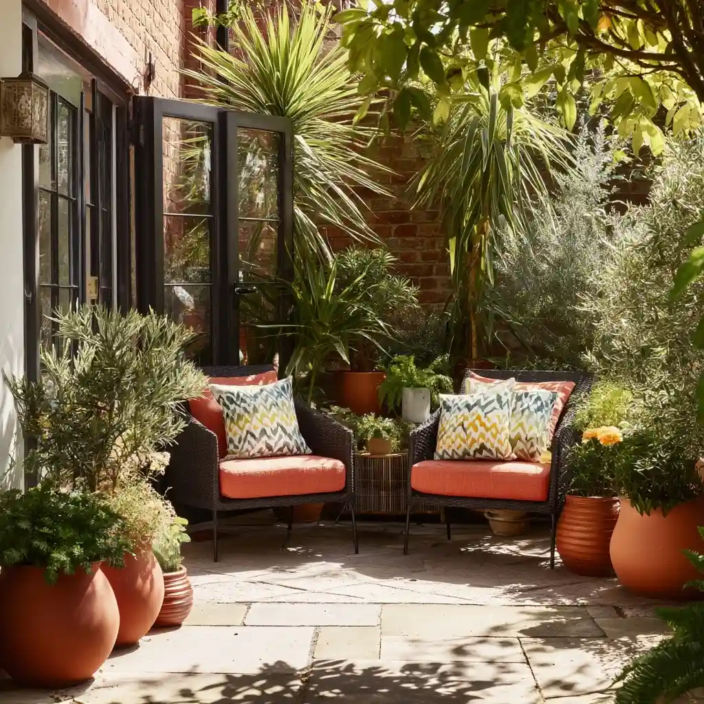 Sunny Patio Landscaping