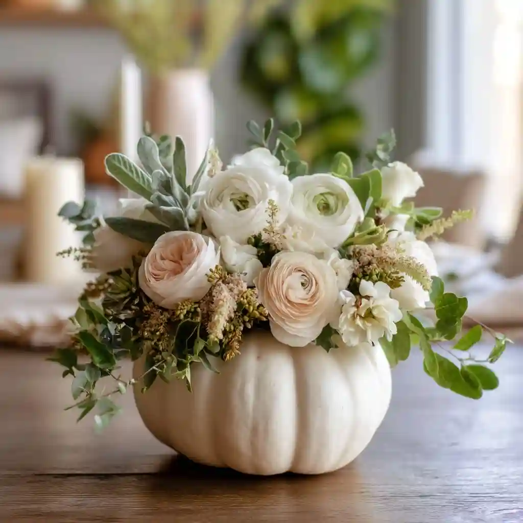 Neutral Whites: Garden Roses, Ranunculus & Sage Greens
