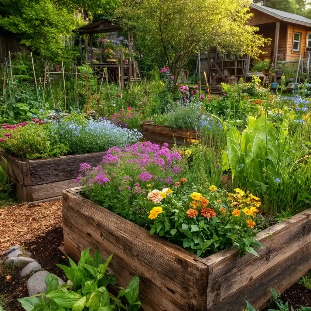 Grow Flowers in a Raised Bed