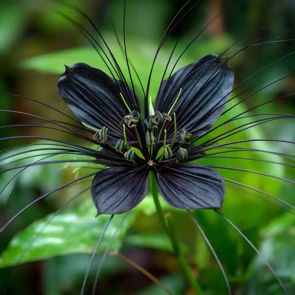 Black Bat Flower 