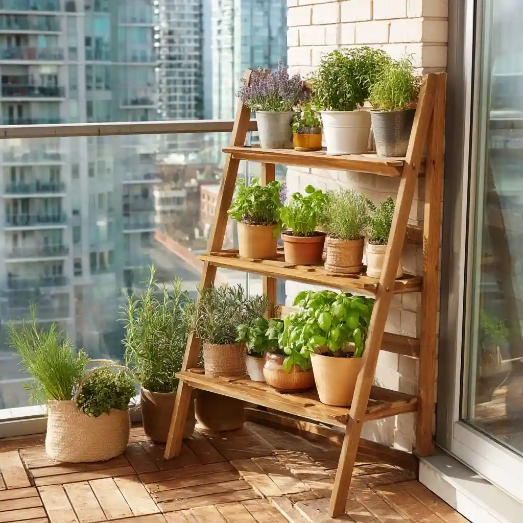 Tiered Ladder Herb Garden