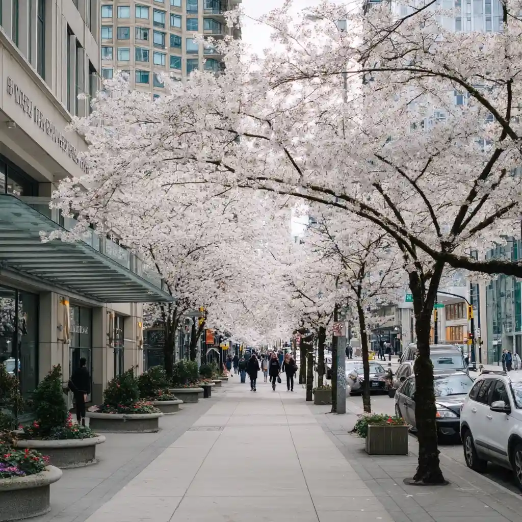 Urban Bloom: City Streets Transformed