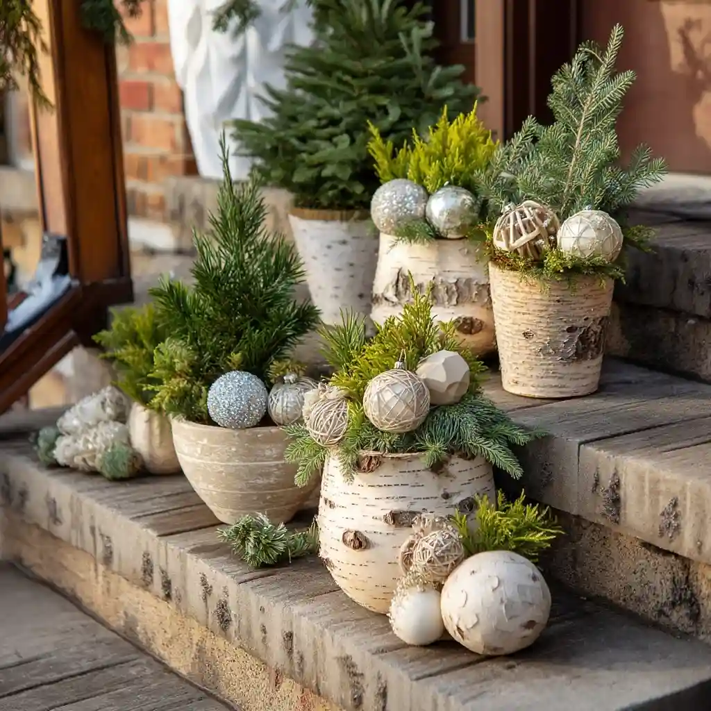 Dress Up a Collection of Smaller Pots