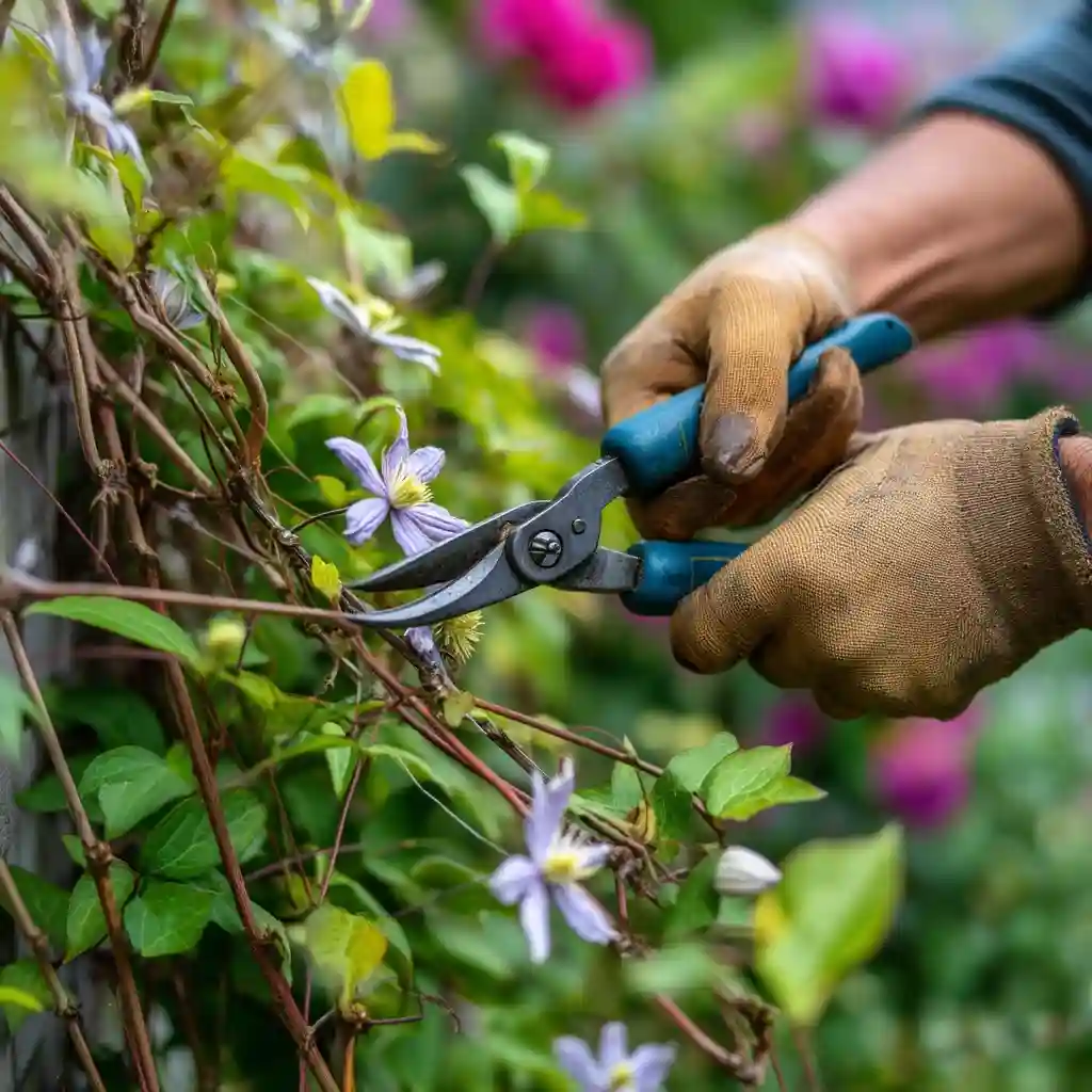  Keep Pruning Simple When Growing Clematis
