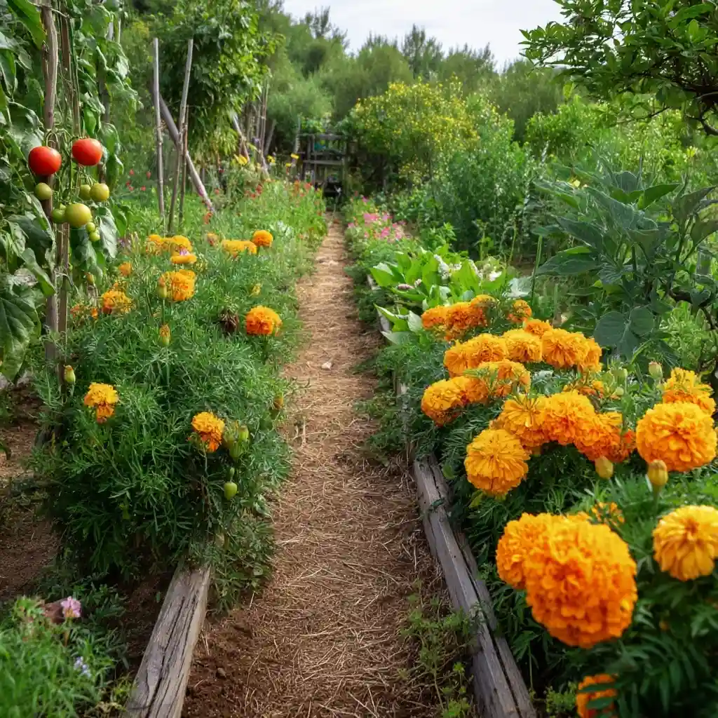  Mix Edible Plants With Flowers