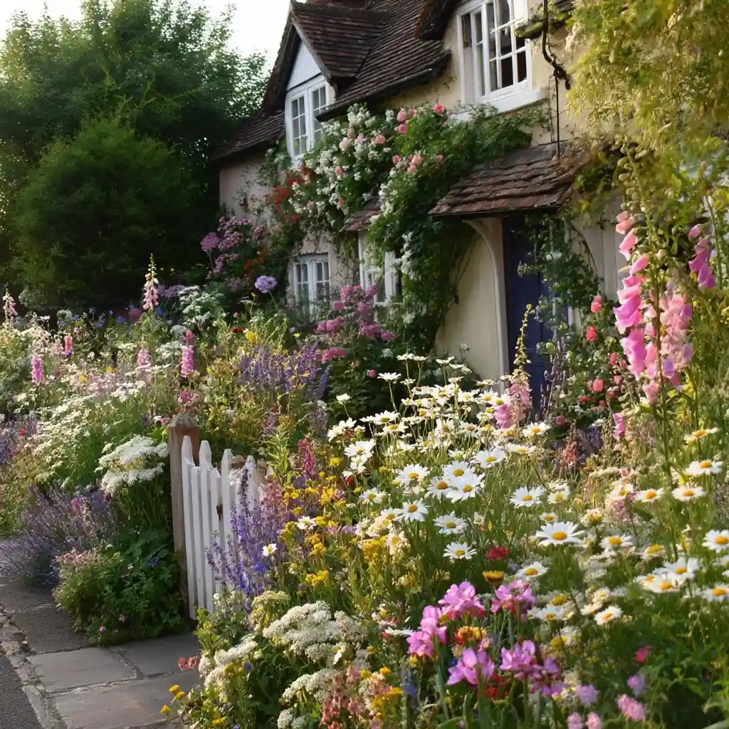  Design a Cottage-Inspired Flower Bed