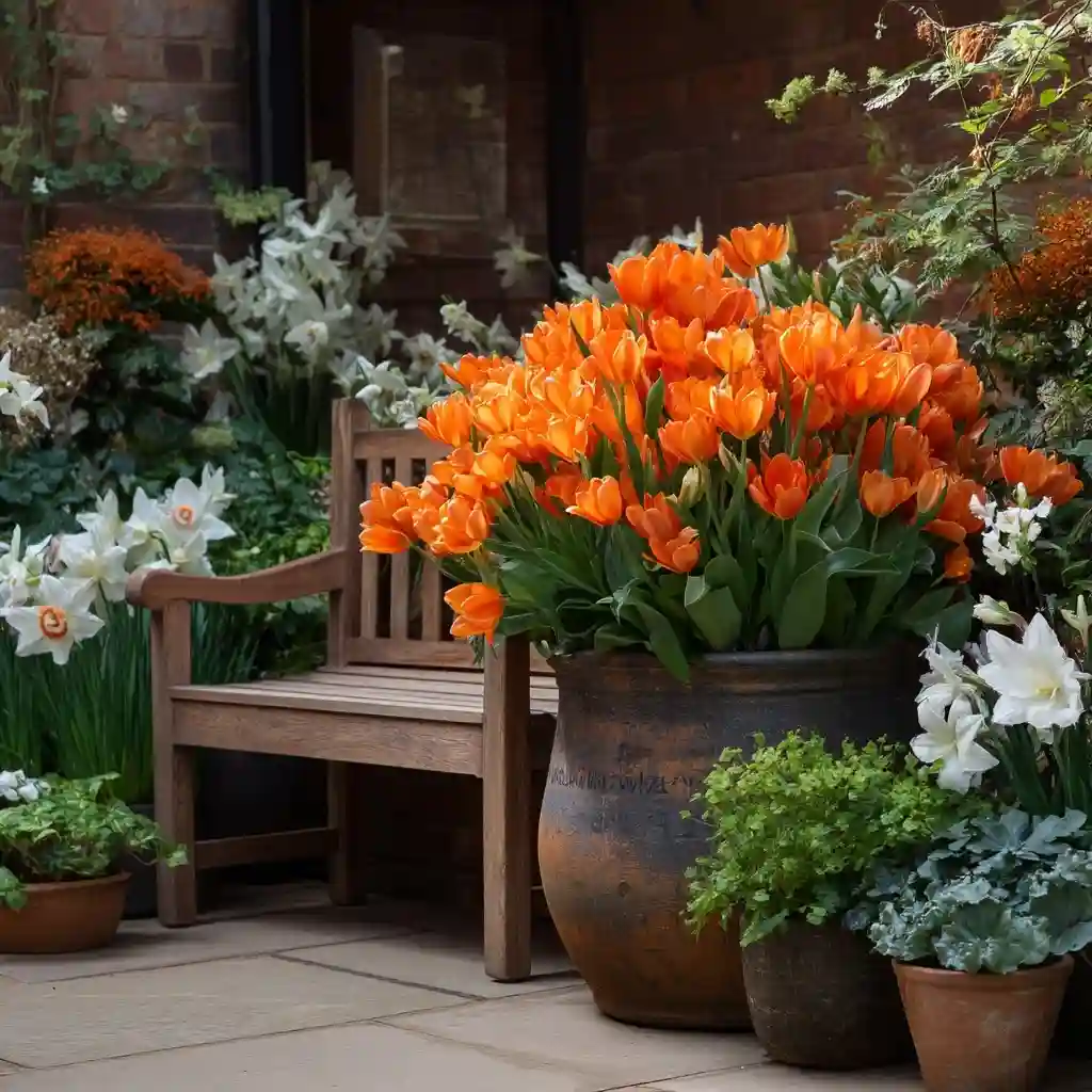 A Colorful Garden Oasis
