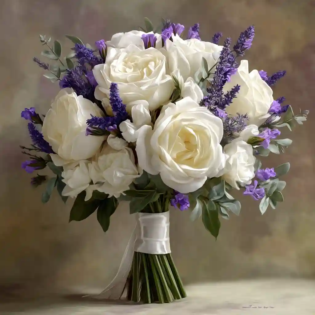 Classic White Roses
