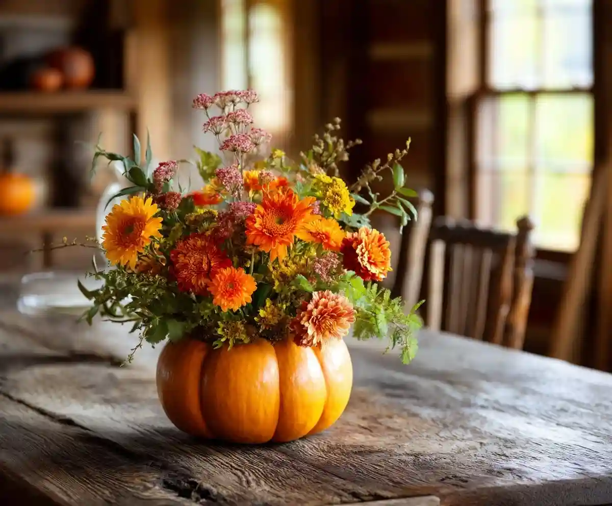 Gorgeous Pumpkin Floral Arrangements for Fall
