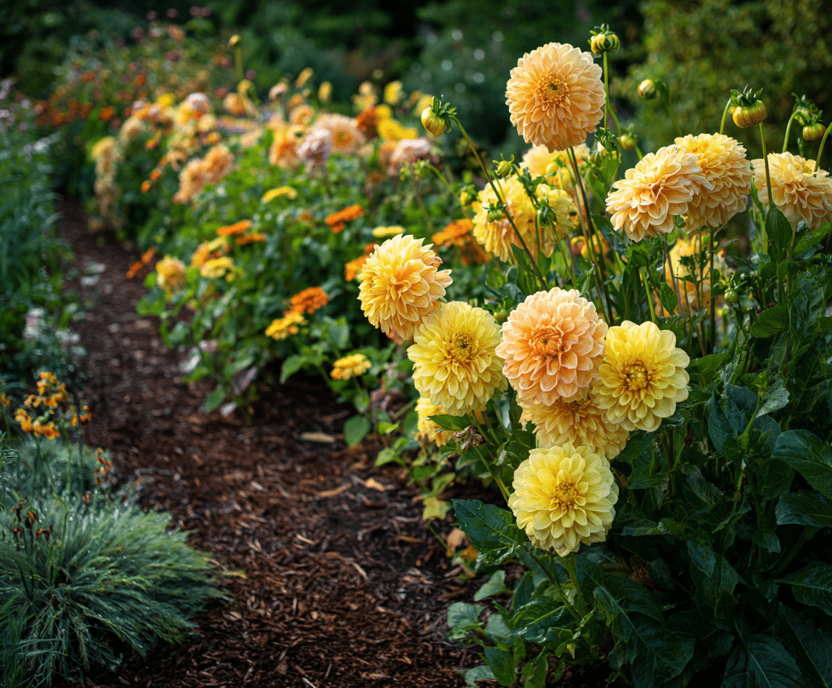 10 Genius Zinnia and Dahlia Flower Combinations for Garden Beds