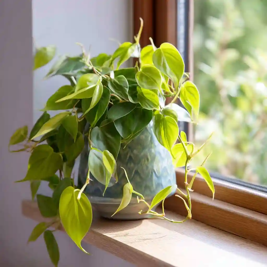 1. Heart Leaf Philodendron