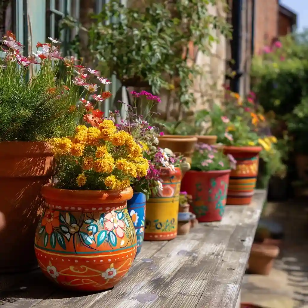 imple DIY Flower Pot Summer Project