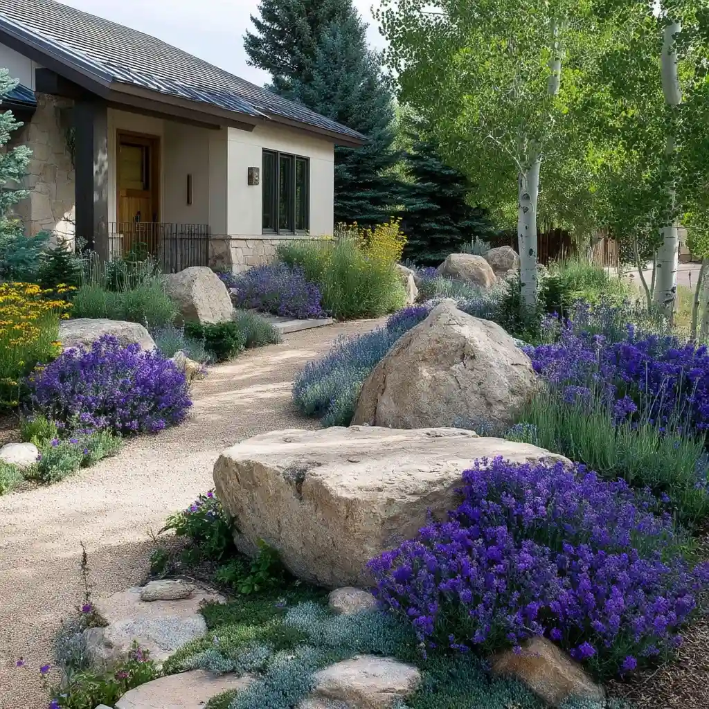 Low-Maintenance Rock Garden
