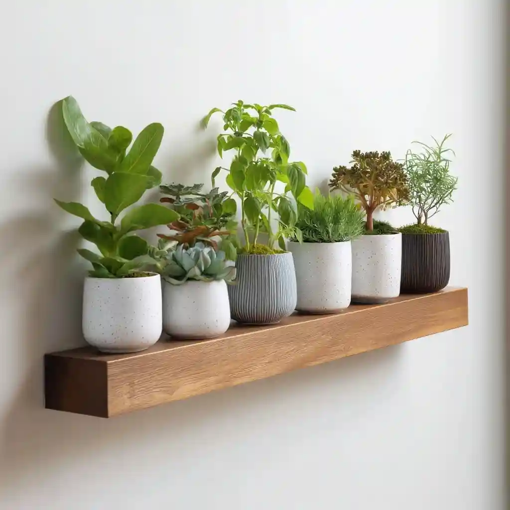 Bathroom Plant Wall