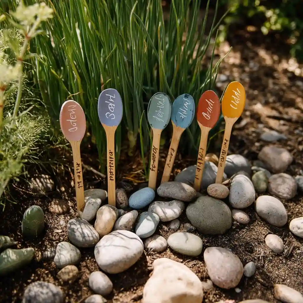 12. DIY Plant Markers