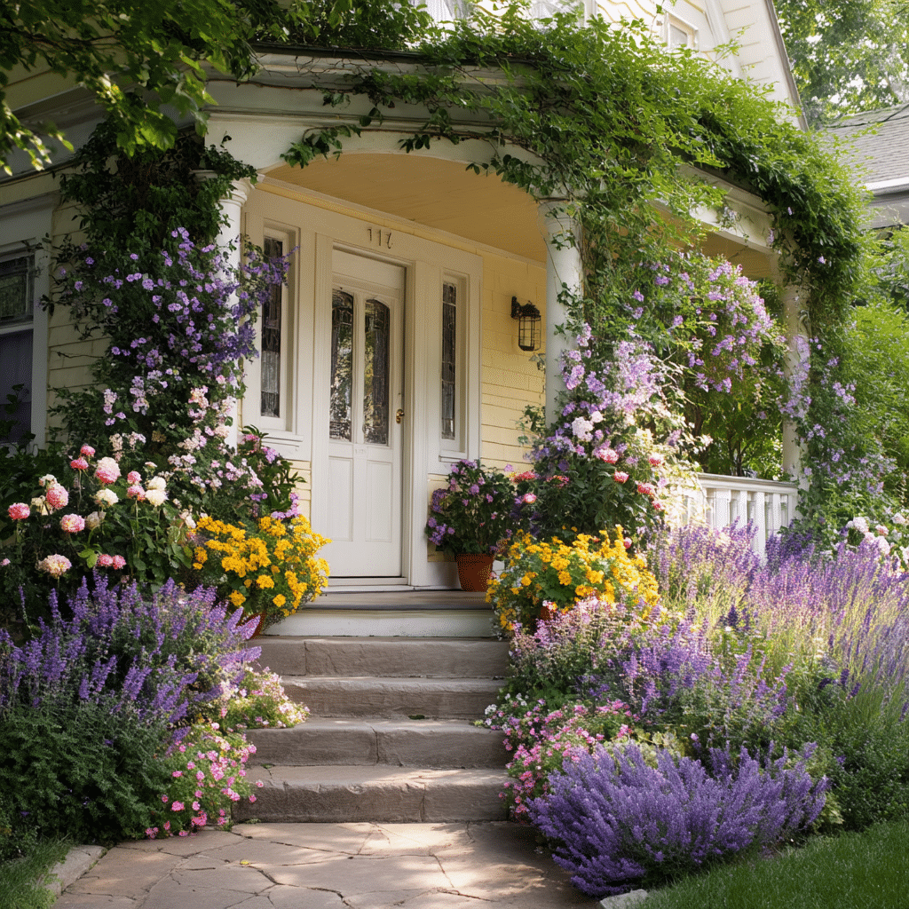 Plant Fragrant Flowers Near the Door