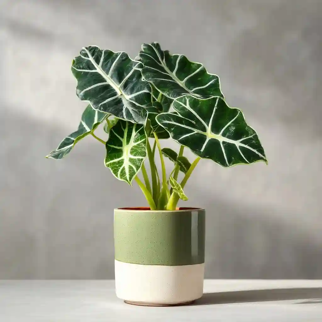 Amazonian Elephant’s Ear (Alocasia x amazonica)