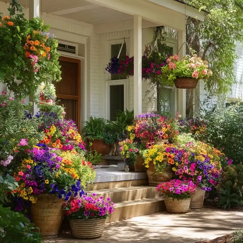 Container Garden Display