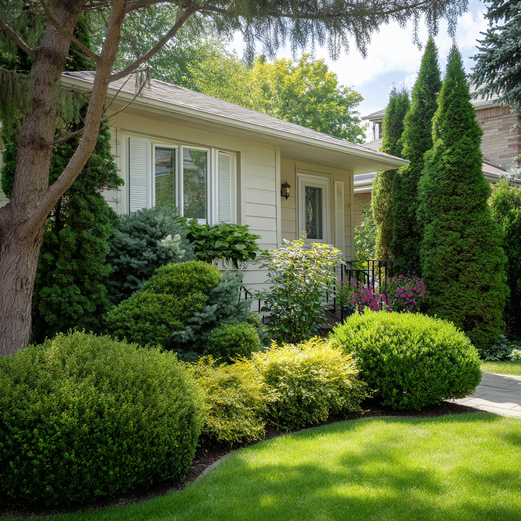 Keep Year-Round Green with Evergreens