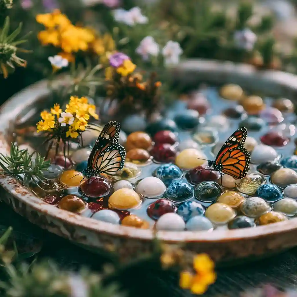 22. Bee and Butterfly Waterer