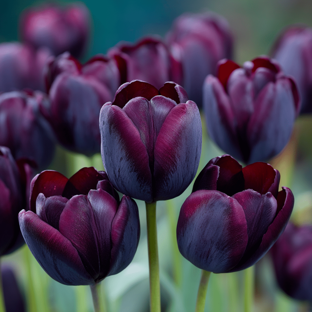Queen of Night Tulips