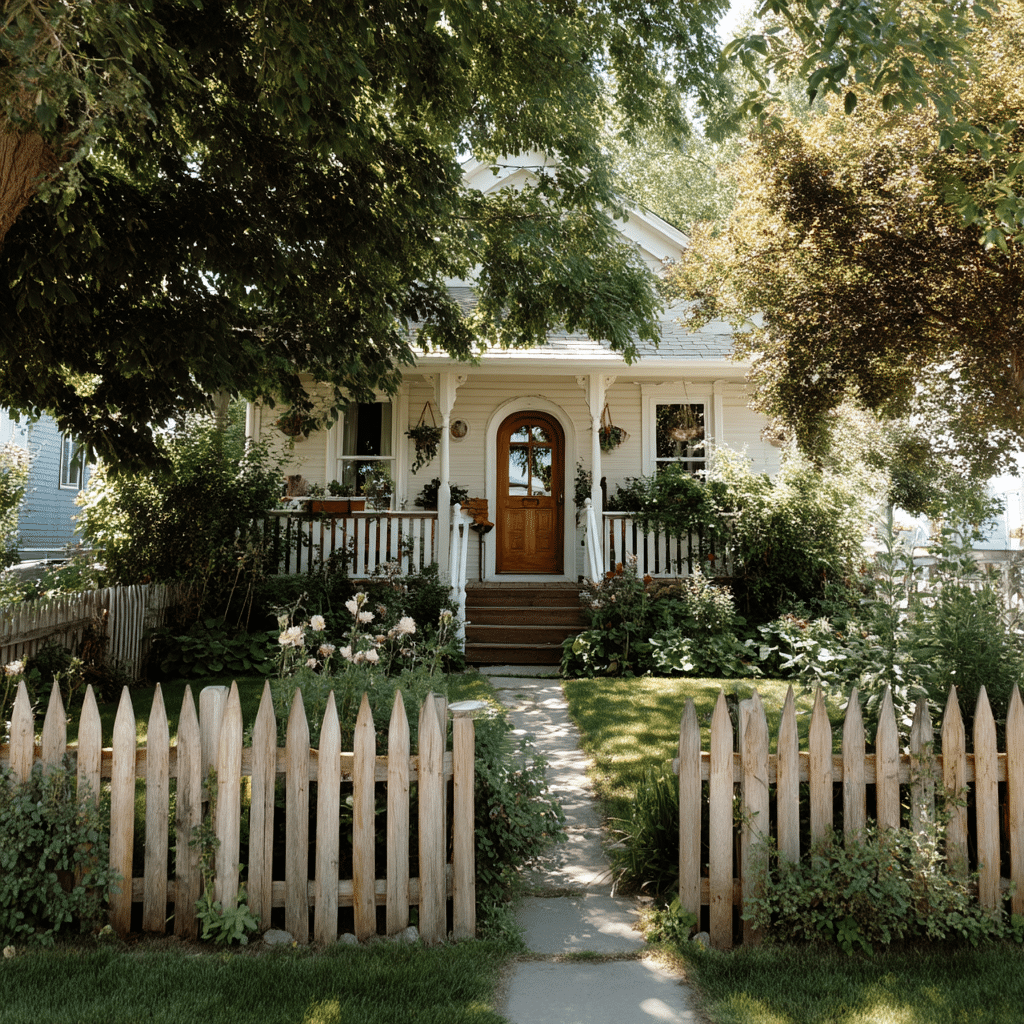 Install a Decorative Fence for Charm and Privacy