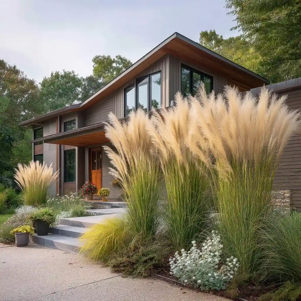 Ornamental Grasses Border