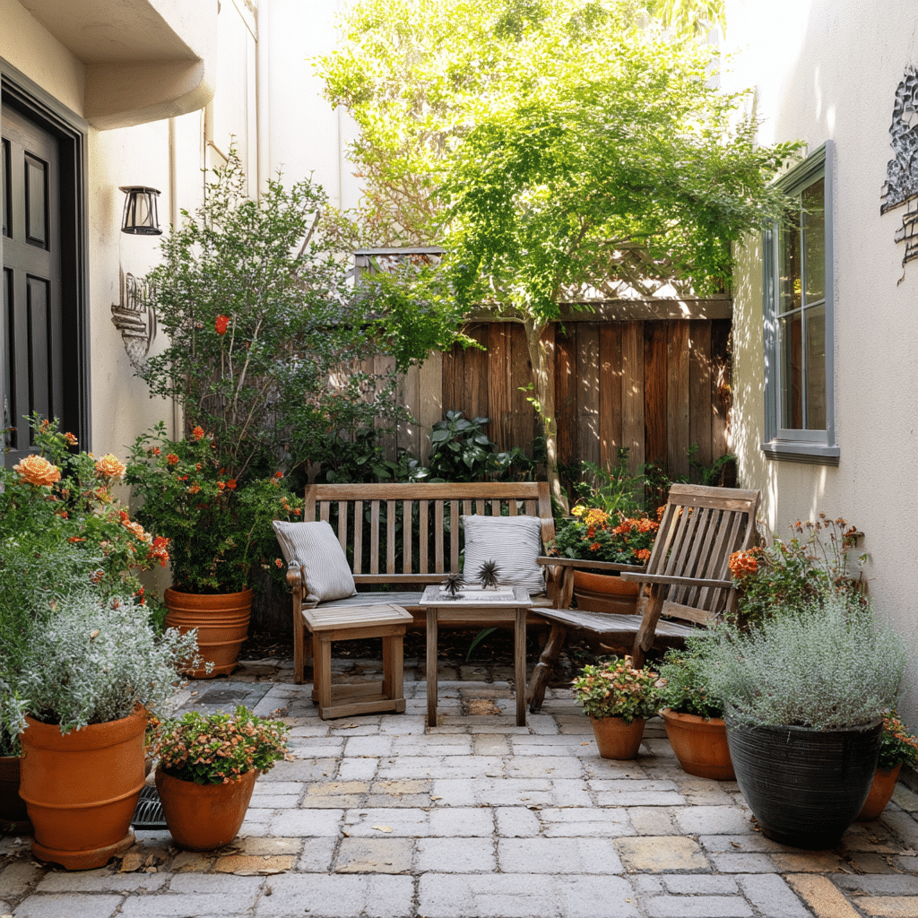 Create a Compact Seating Area