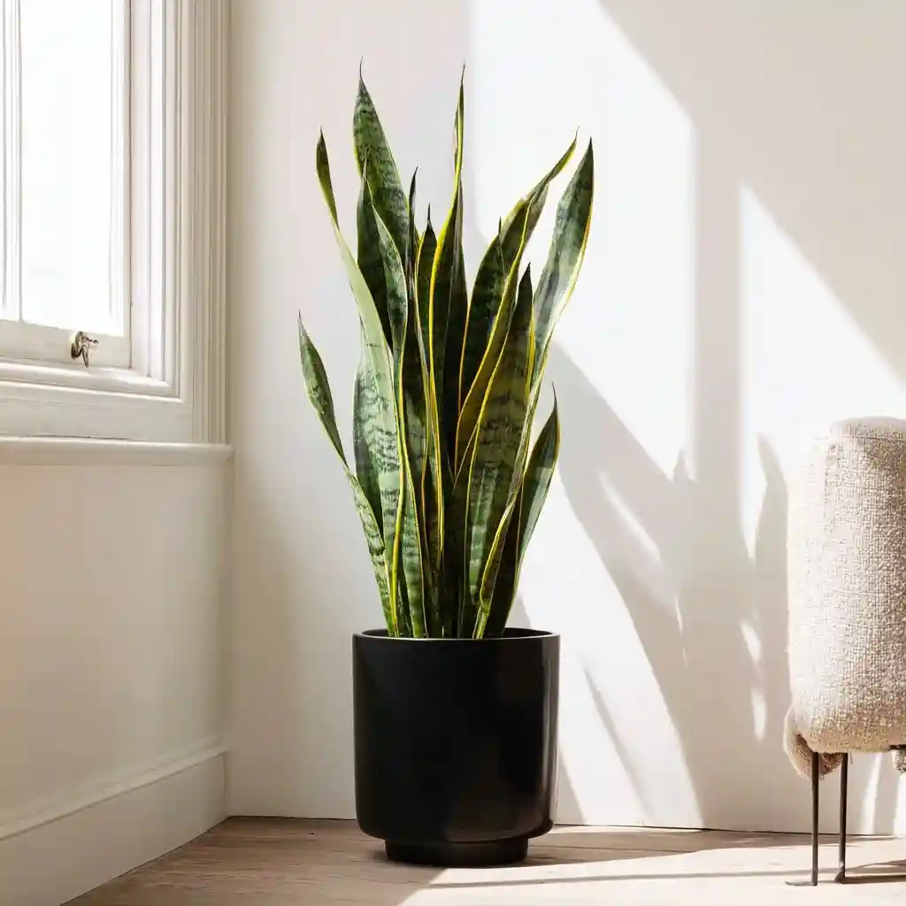 9 Aesthetic Plants to Improve to Your Space's Style 7 Snake Plant