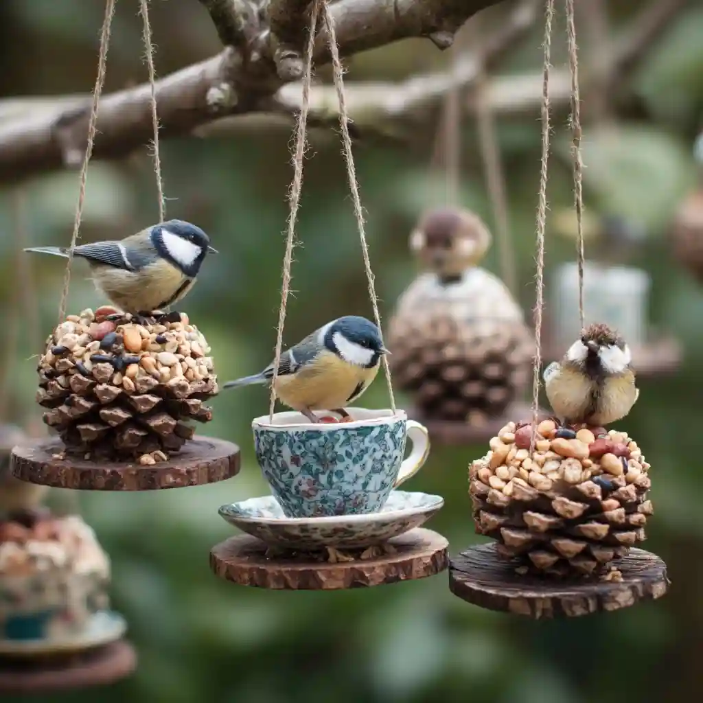 9. Bird Feeders That Are Fun for All Ages