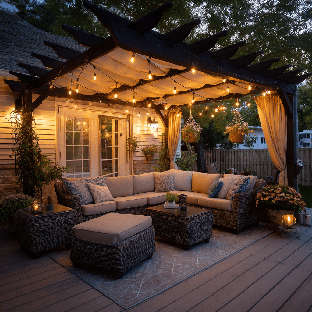 Covered Patio Comfort