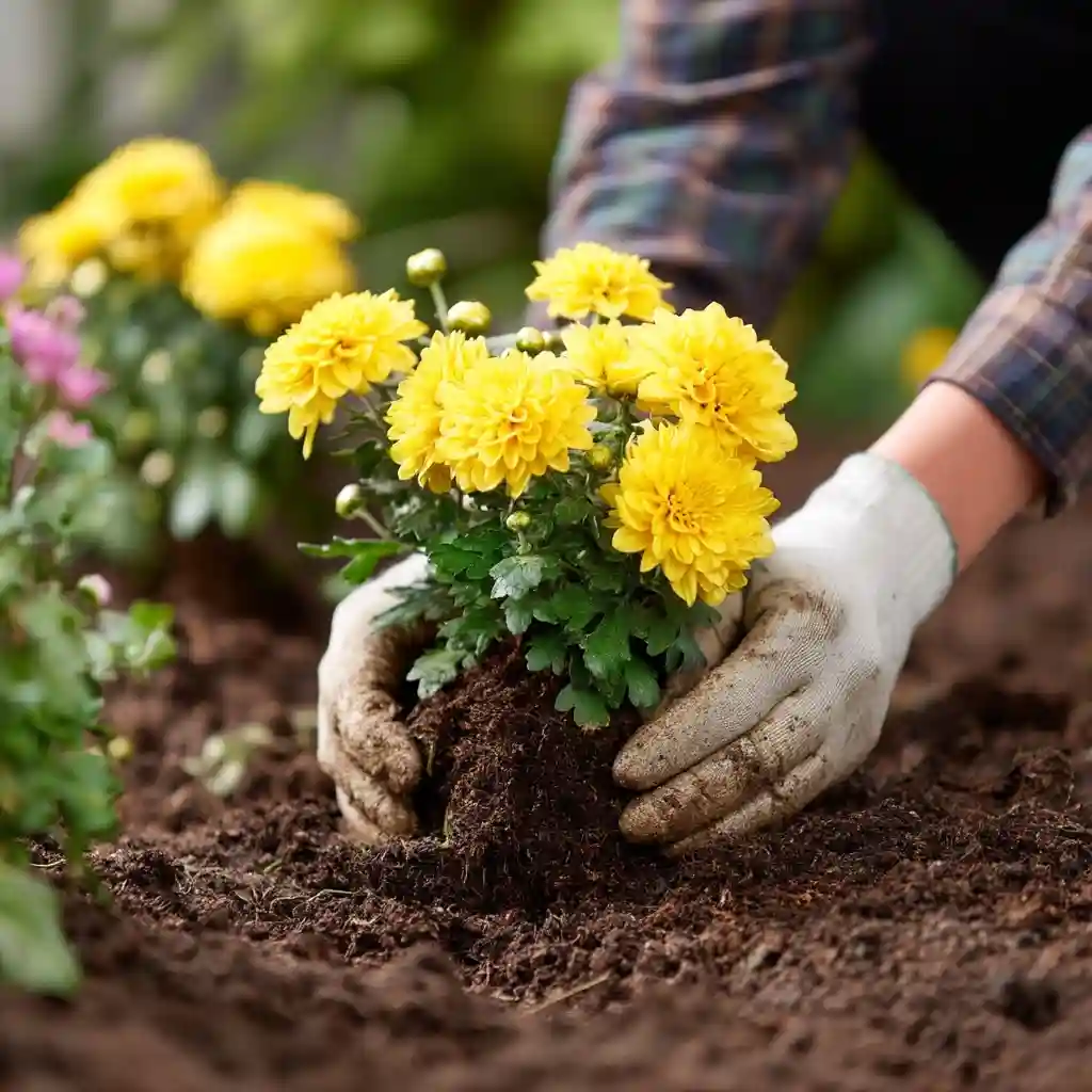 How to Plant Mums
