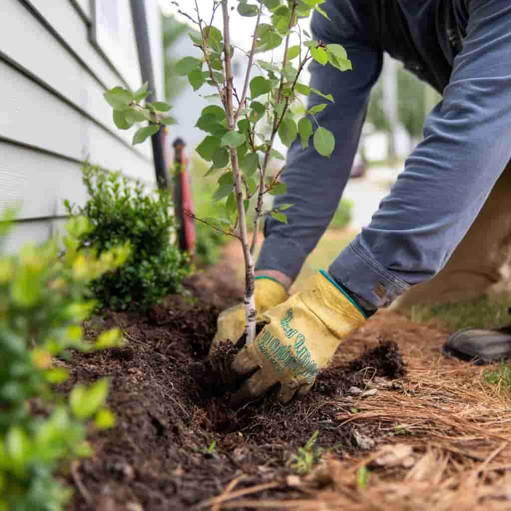 Planting and Care  birch tree