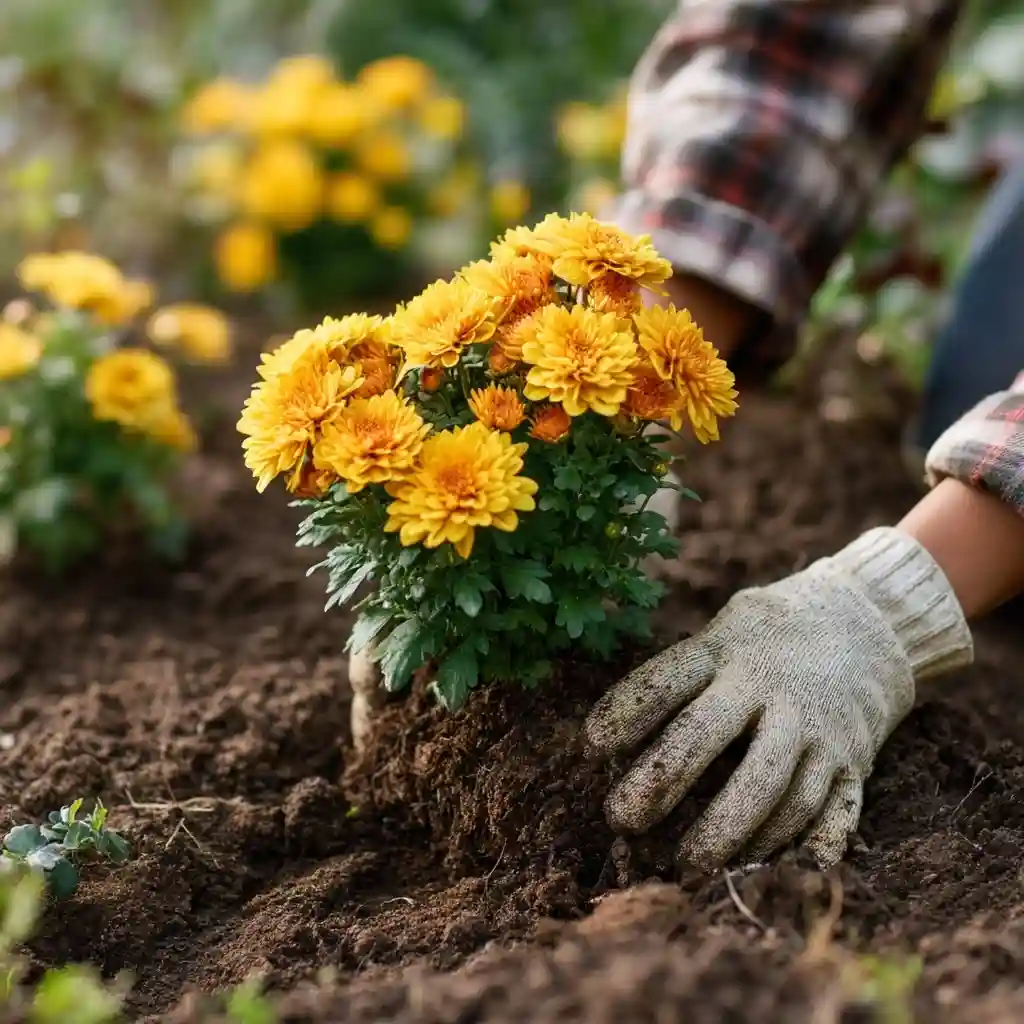 When to Plant Mums in the Garden