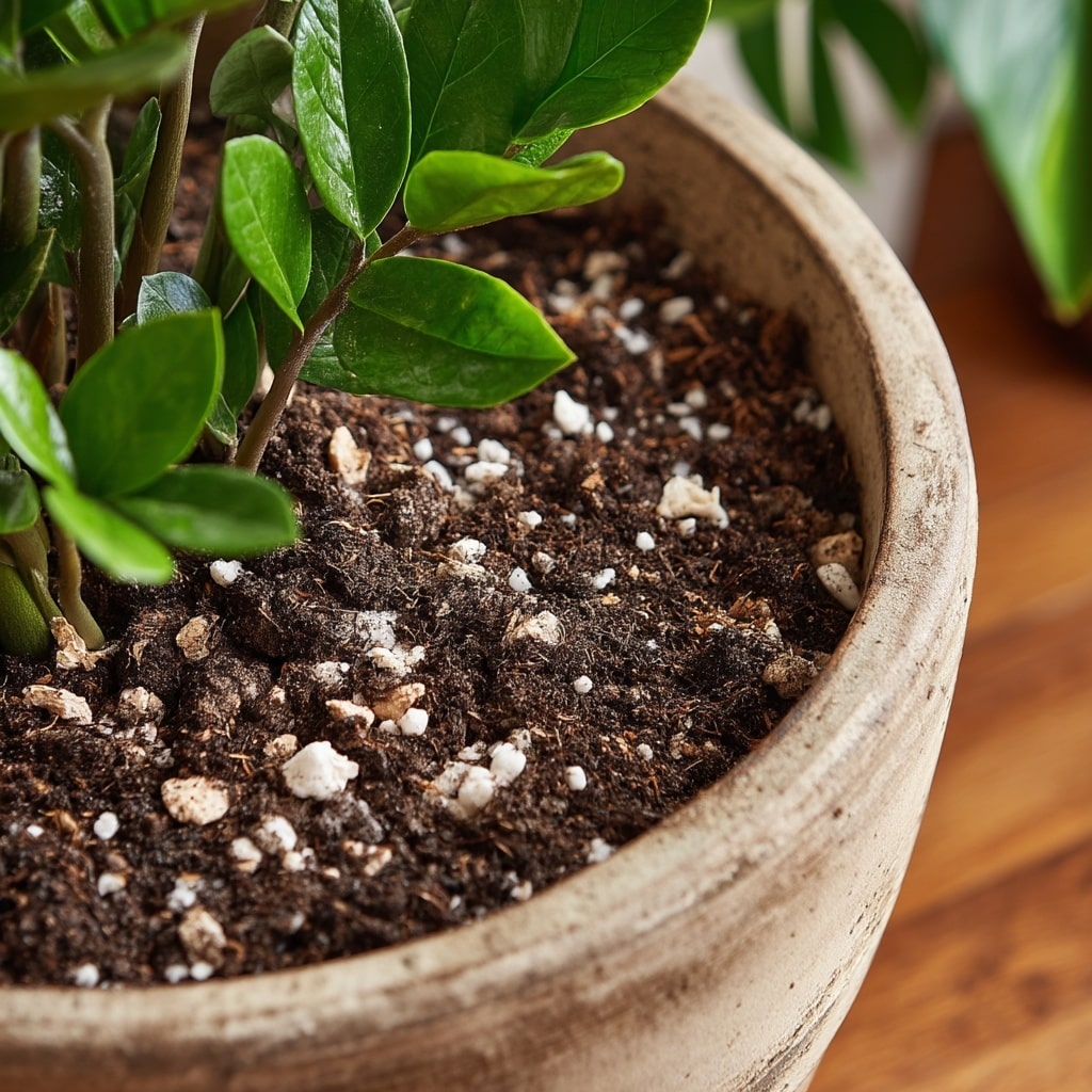 ZZ Plant soil