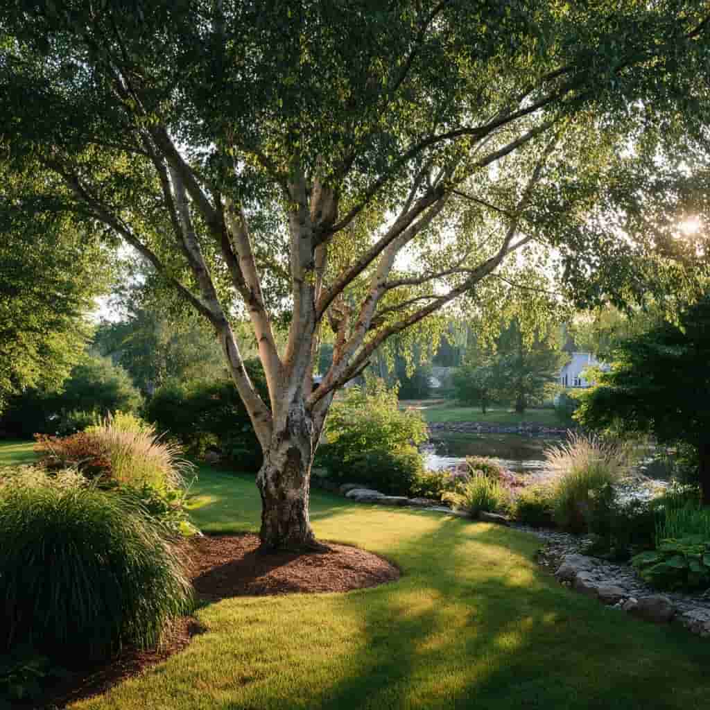 Planting and Care  birch tree