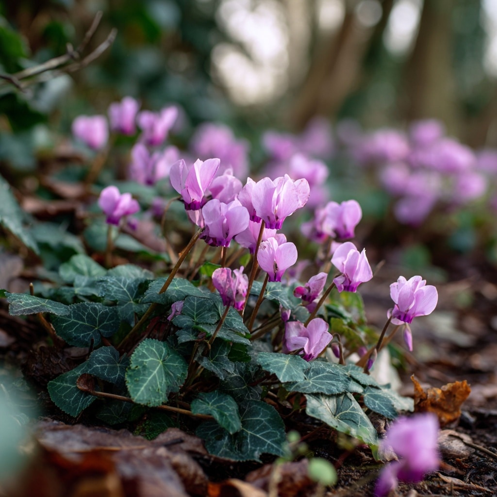 Cyclamen – A Winter Gem in Soft Pink Shades