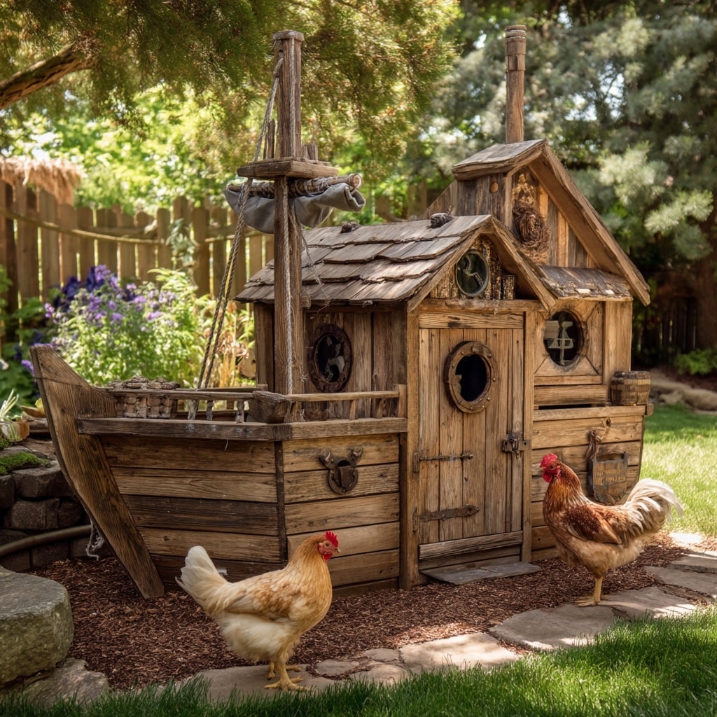 The Pirate Ship Coop