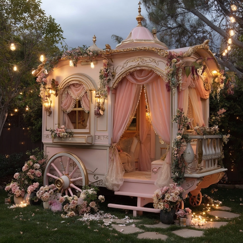 The Fairytale Castle Carriage Coop