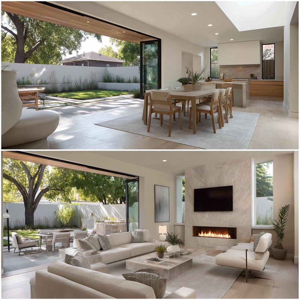 . Combining Indoor-Outdoor Flow